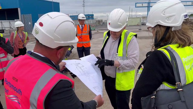 Portsmouth port breaks ground on new £11m carbon-neutral terminal that is 'essential' for the city's cruise ship strategy