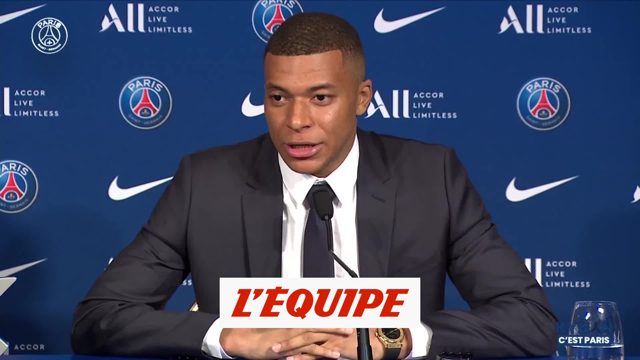 Mbappé : «Je suis Français et j'ai choisi de rester dans mon pays» - Foot - L1 - PSG