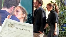 Ben Affleck and JLo stepped out marriage bureau, becoming a husband-wife after nearly 2 decades