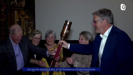 Reportage - Une torche olympique au musée Dauphinois - Reportages - TéléGrenoble