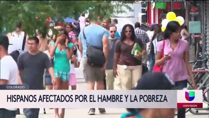 Hispanos entre los más afectados por el hambre y la pobreza