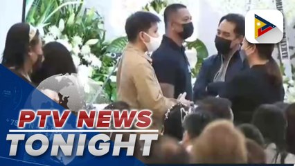 Public viewing of Susan Roces' remains in the Heritage Park, Taguig