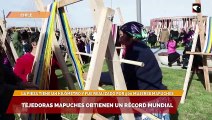 Tejedoras mapuches obtienen un récord mundial