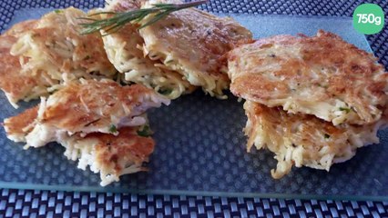 Galettes de spaghetti