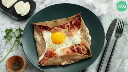 Galette de sarrasin à l'italienne