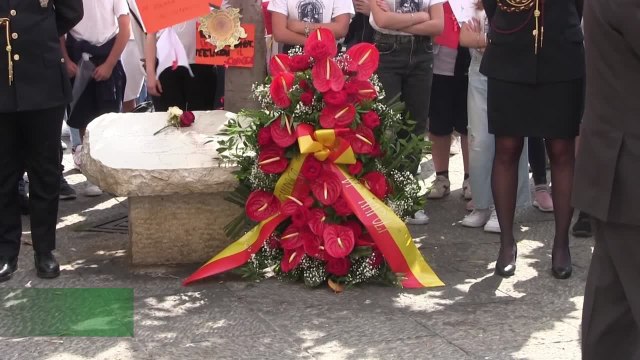 Falcone, il ricordo a Napoli: studenti e autorita' in piazza
