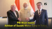 PM Modi meets Advisor of Suzuki Motor Corp in Tokyo