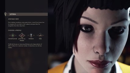 Vampire The Masquerade Swansong - Scene 1 Choose Leysha's Profile (Investigator, Security Obfuscate)