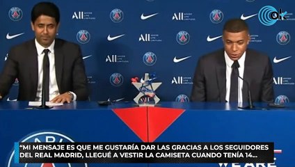 El sorprendente mensaje de Mbappé a los aficionados del Real Madrid