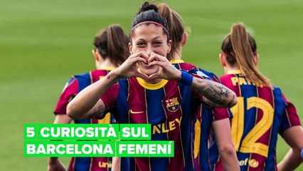 5 curiosità sul Barcelona Femení