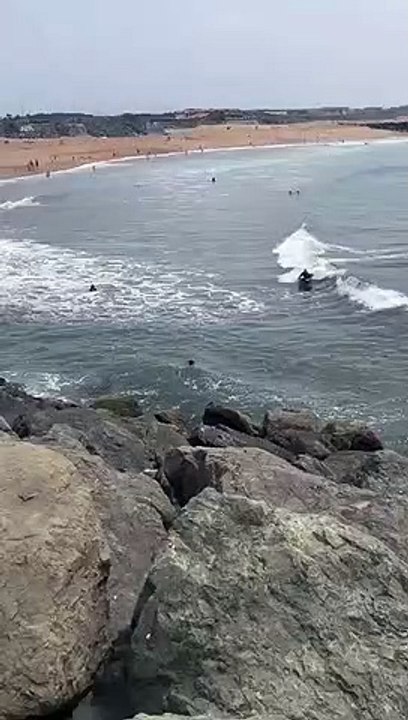 Un prof de surf sauve deux enfants de la noyade à Anglet (Côte Basque)
