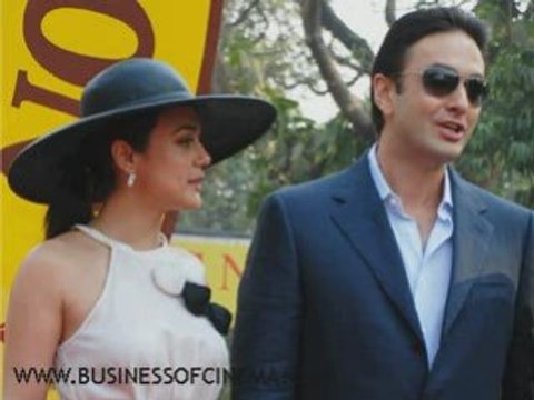 Salman Khan & Preity Zinta at C.N. Wadia Cup 2008