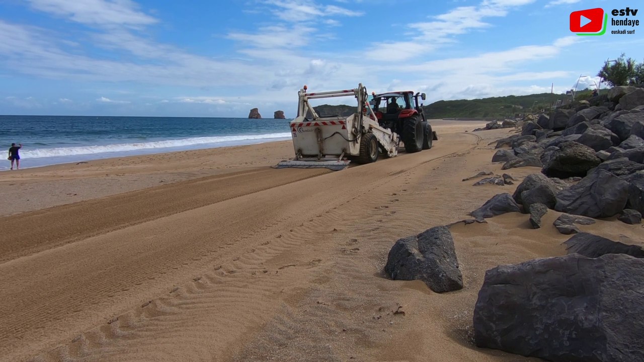 Hendaye   |  En mode Plage des deux Jumeaux  |  ESTV Hendaye Surf TV