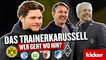 Terzic, Favre, Kovac & Co.: Das verrückte Trainerkarussell der Bundesliga