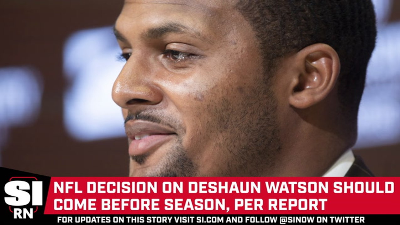NFL to Determine Potential Deshaun Watson Suspension Before Season Starts, per Source