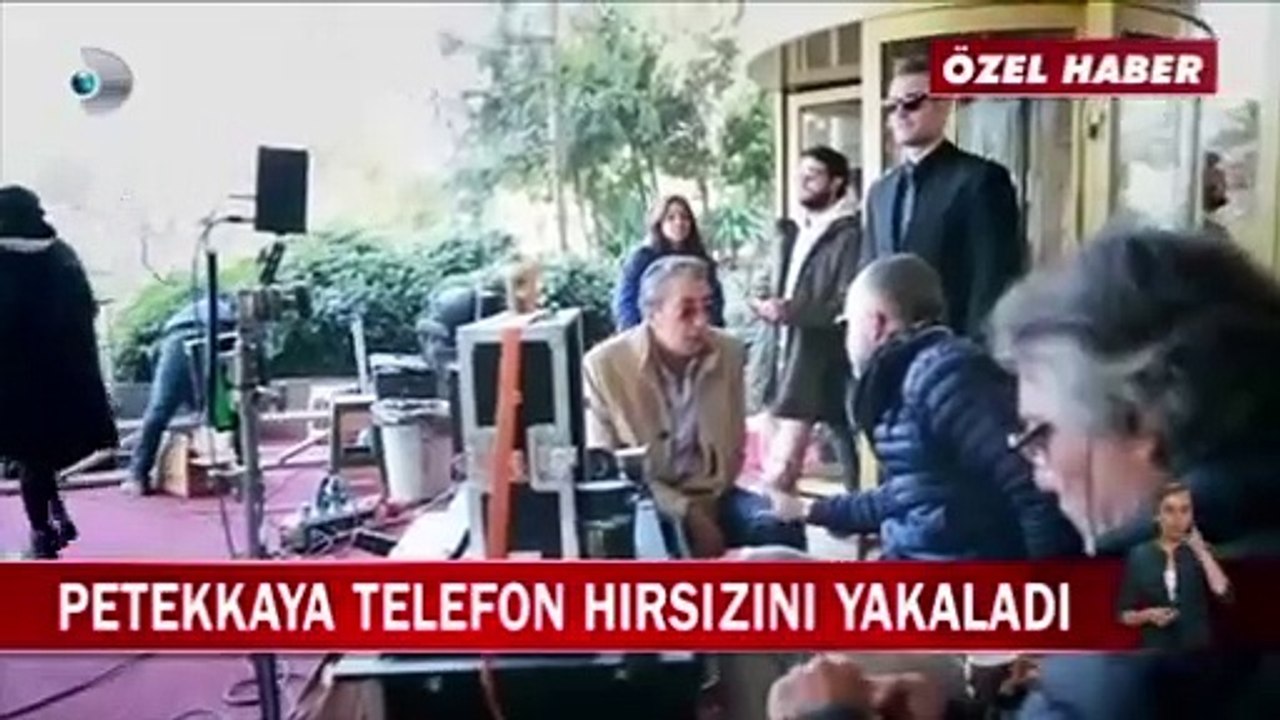 Erkan Petekkaya telefon hırsızını yakaladı