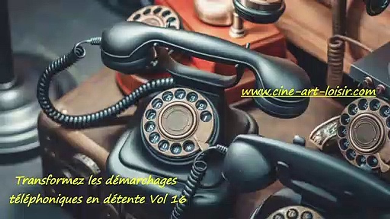 Démarchages téléphoniques en détente juste pour rire Les délires de Jean-Claude avec ( Madame Nardine  ) Vol 16  avec Ciné Art Loisir