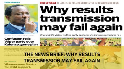 The News Brief: Why results transmission may fail again