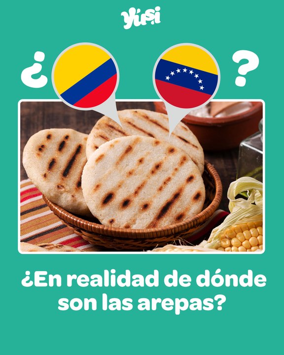 ¿De dónde es la arepa?