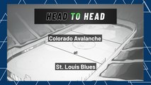 Colorado Avalanche At St. Louis Blues: First Period Moneyline, Game 4, May 23, 2022
