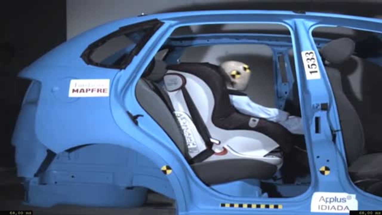 Multados casi 300 vehículos que no usaban retención infantil o llevaban a los niños sin una correcta sujeción