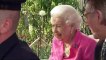 Queen rocks up to Chelsea Flower Show in buggy