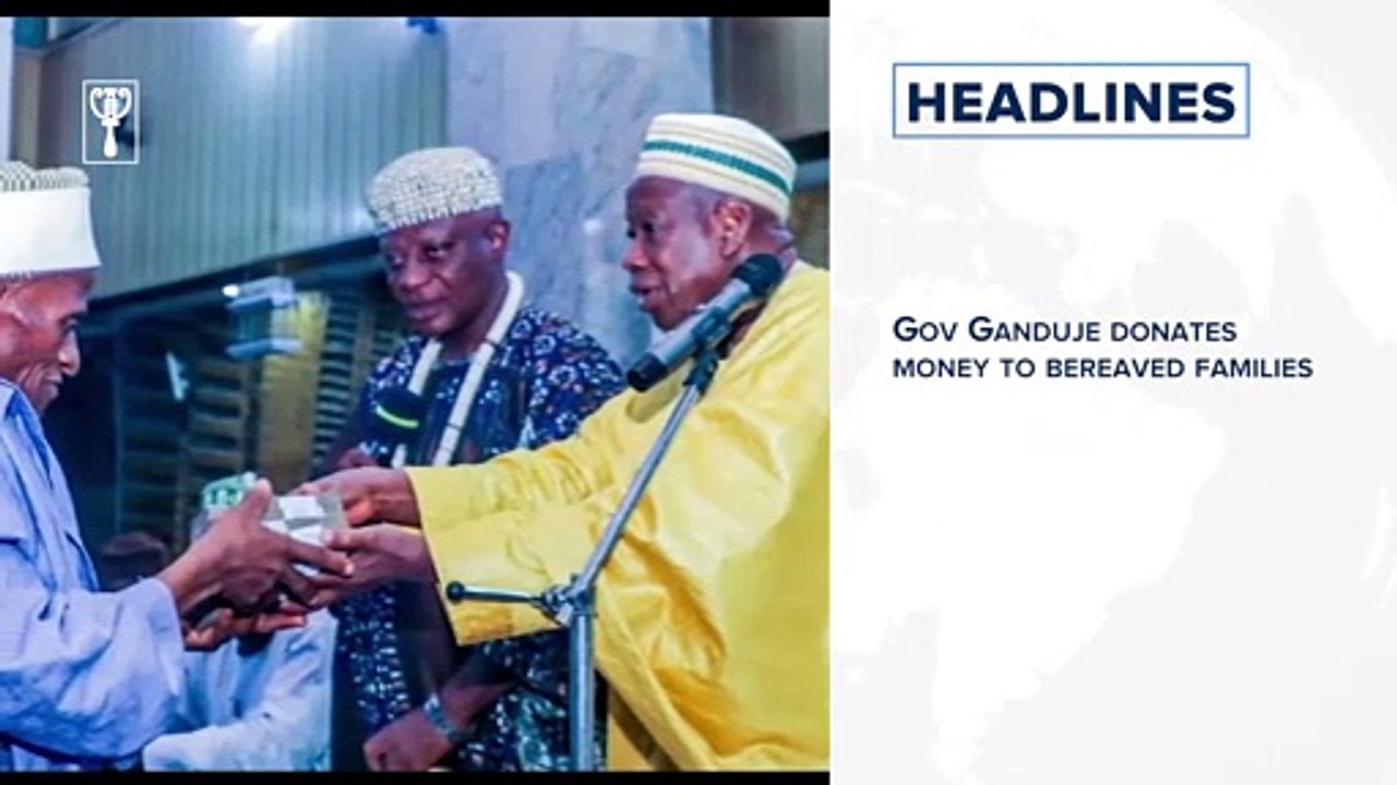 Buhari visits victims of Kano bomb explosion, Gov Ganduje donates money to bereaved families