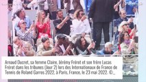 Roland-Garros 2022 : Jérémy Frérot fier de son nouveau look, avec son frère Lucas, beau gosse aux cheveux longs !