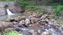 Sungai di Desa yang Alami Sejuk dan Mendamaikan Hati