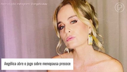 Angélica faz relato emocionante sobre descoberta da menopausa precoce aos 42 anos: 'Tinha um pouco de vergonha'