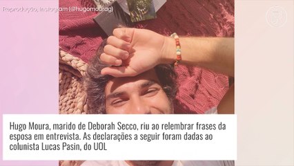 Marido de Deborah Secco, Hugo Moura desabafa após declarações sobre vida sexual no passado: 'Concorrência desleal'
