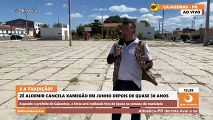 Após cancelamento do Xamegão, reportagem mostra situação precária da quadra no centro de Cajazeiras