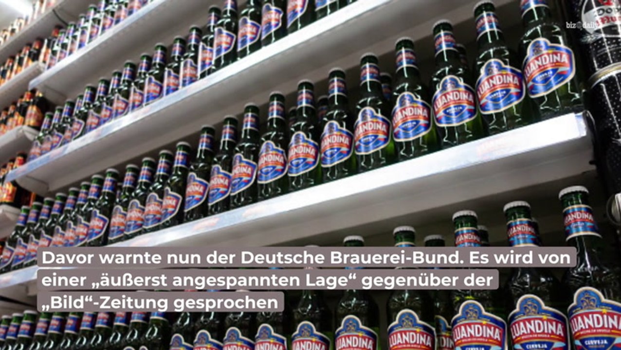 Bierflaschen-Mangel: Darum droht ein Engpass im Sommer