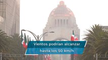Prevén que aumente intensidad de vientos en la CDMX