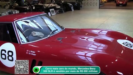 Mercedes-Benz 300 SLR é vendido por mais de R$ 690 milhões