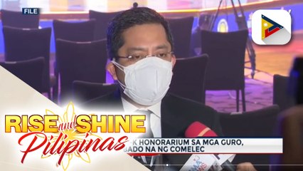 Karagdagang P2-K honorarium sa mga guro, aprubado na ng Comelec