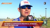 Se viene el campeonato provincial de beach voley en costa sur