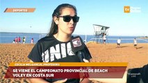 Se viene el campeonato provincial de beach voley en costa sur