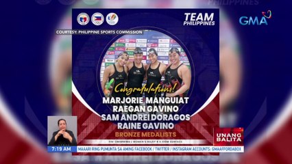 PHL National Fin-Swimming Team, wagi ng bronze sa huling araw ng 31st SEA Games | UB