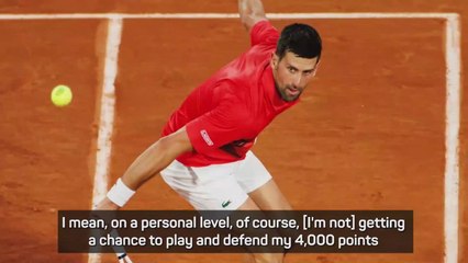 Djokovic pleased to see stand taken by ATP on Wimbledon ranking points