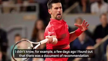 Djokovic pleased to see stand taken by ATP on Wimbledon ranking points