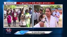 Arrears Pending In GHMC | 10th Students Face Problems With High Temperature | V6 Hamara Hyderabad