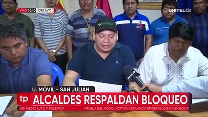 Siete alcaldes respaldan bloqueo de San Julián y piden desembolso de regalías