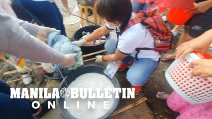 Cebu City Health Department introduces curtain impregnation method to residents to combat dengue