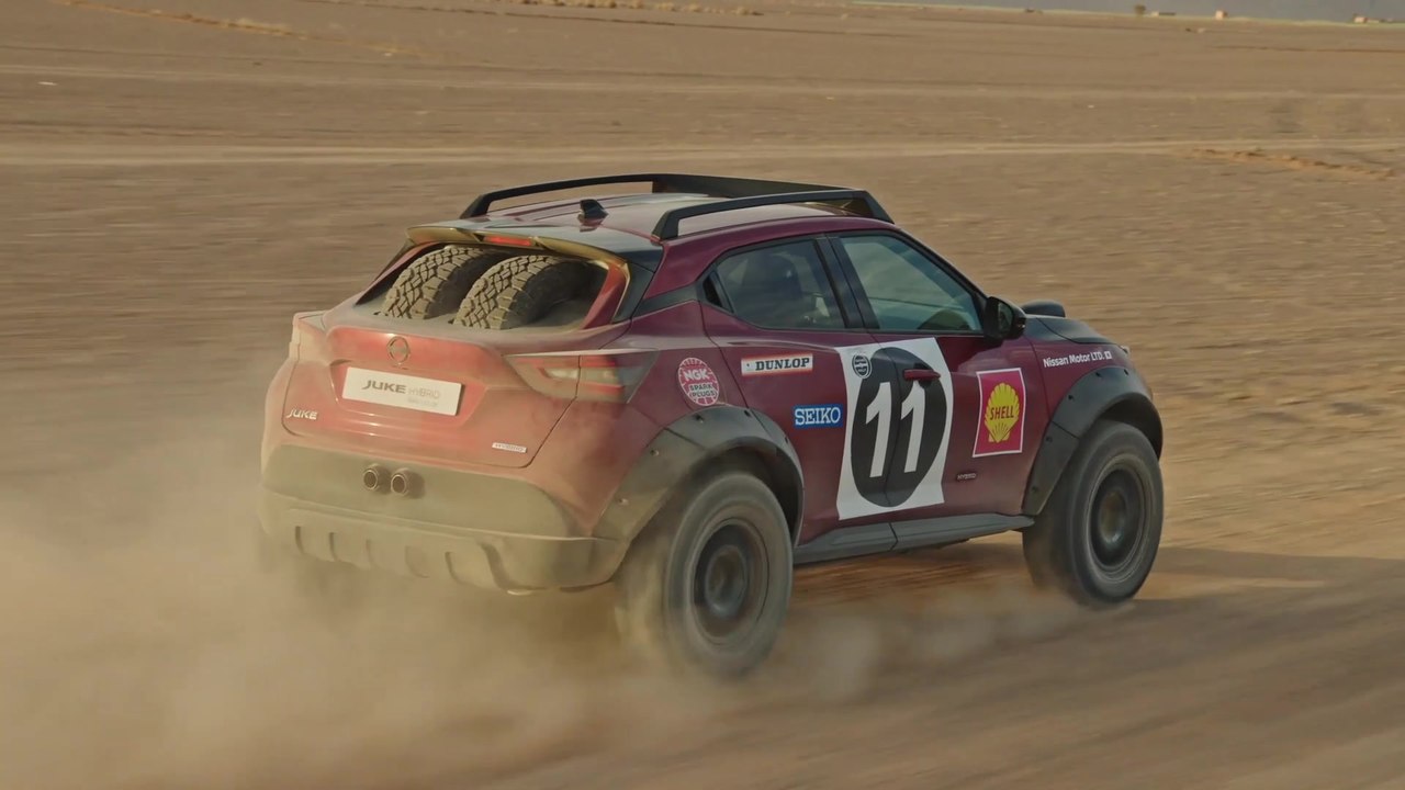 Nissan Juke Hybrid Rally Tribute - Fortschrittlicher Hybrid-Antriebsstrang