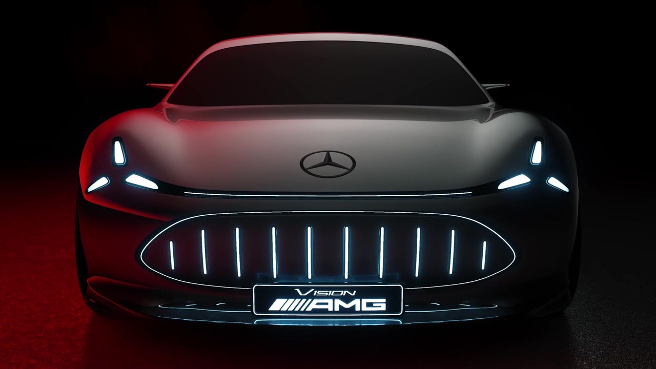 Showcar Vision AMG gibt Ausblick auf die vollelektrische Zukunft von Mercedes-AMG