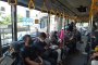 Suasana di Dalam Bus TransJakarta Rute Blok M - Kota
