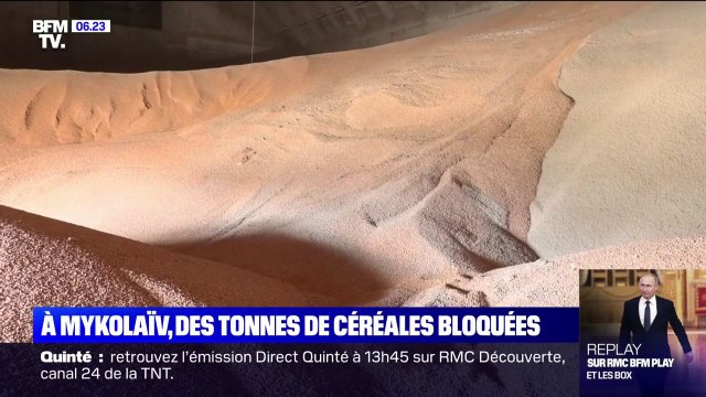 Guerre en Ukraine: près de 25 millions tonnes de céréales bloquées dans des entrepôts à Mykolaïv
