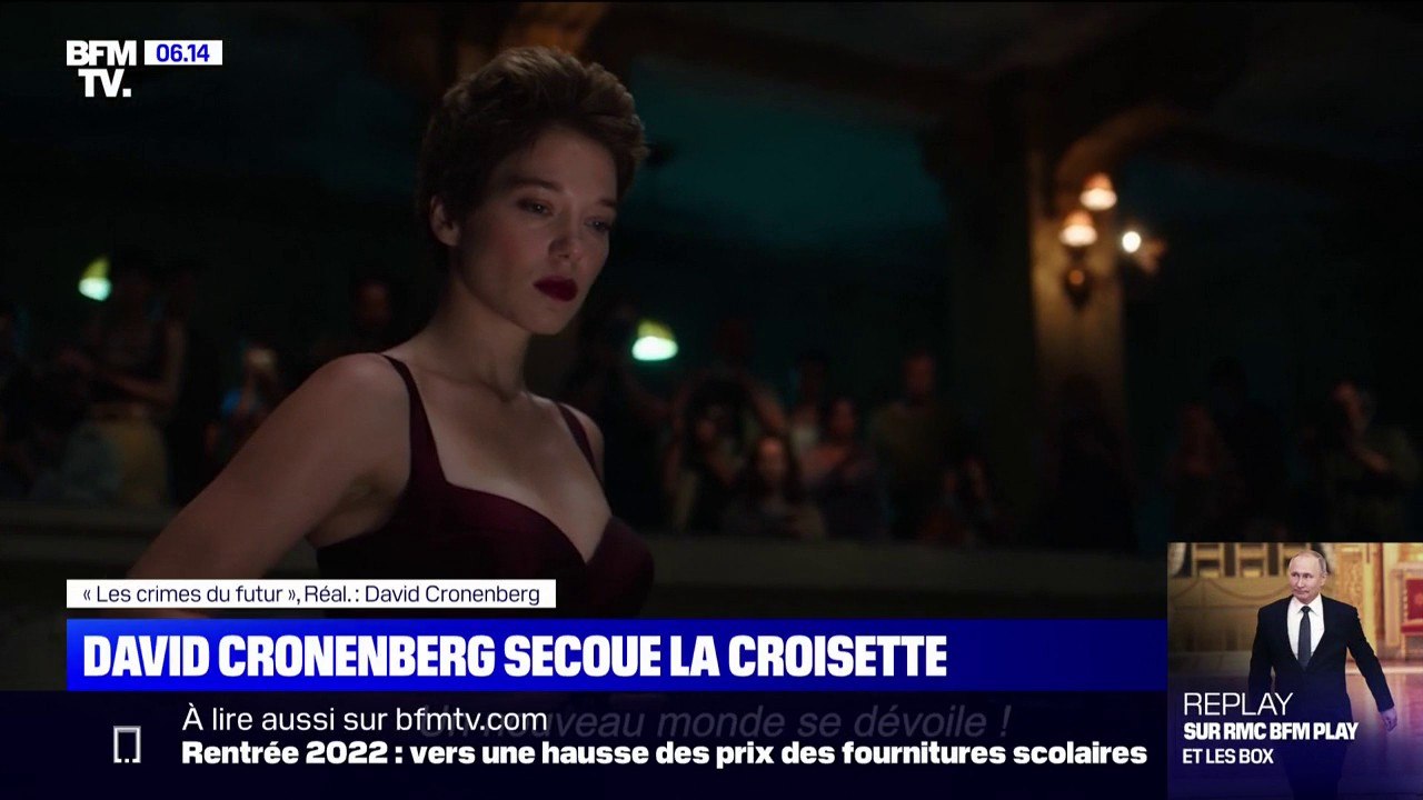 Festival de Cannes: avec son film "Les crimes du futur", David Cronenberg secoue la Croisette