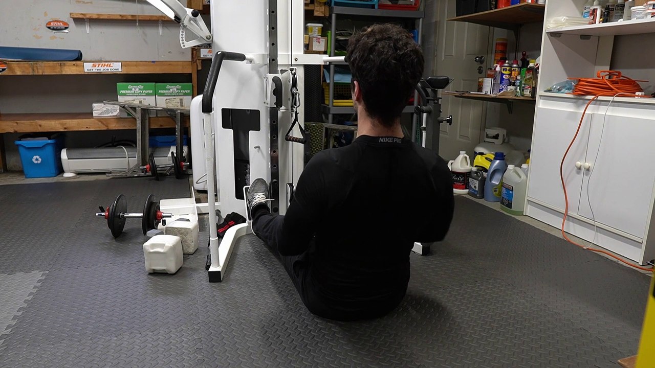 How To Do Seated V Bar Rows Full Workout Demonstration